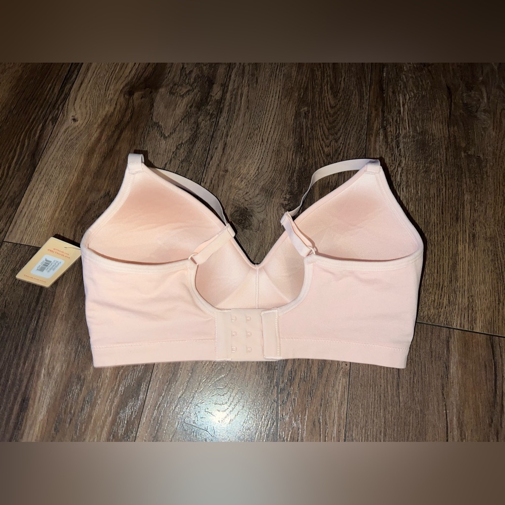 NWT THIRD LOVE SIZE SM+ WIRELESS PLUNGE BRA IN EVENING SAND. - Picture 5 of 8